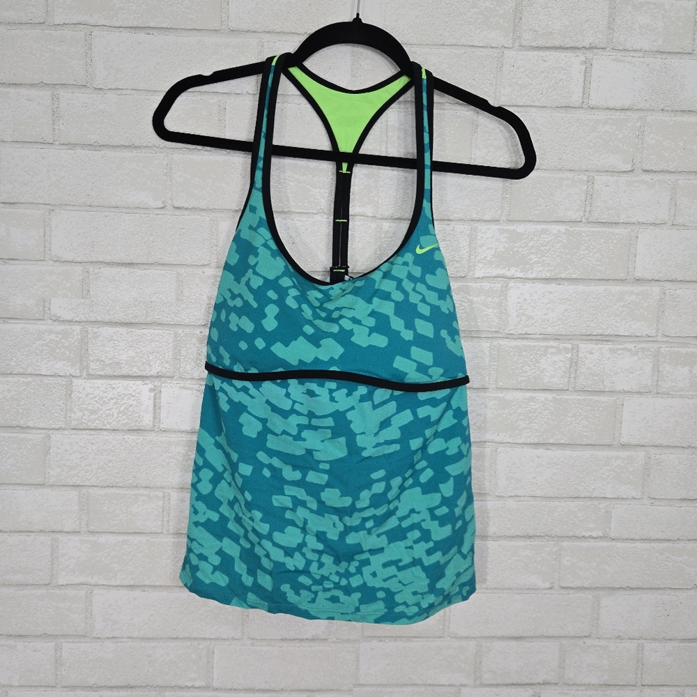 Nike Swim racerback tankini top